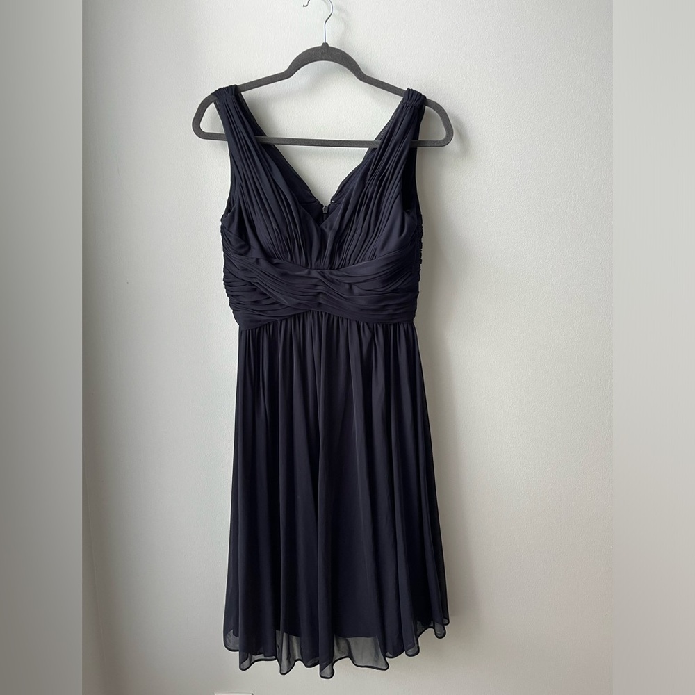Jessica Howard Occasion Dress Navy Blue Size 12P